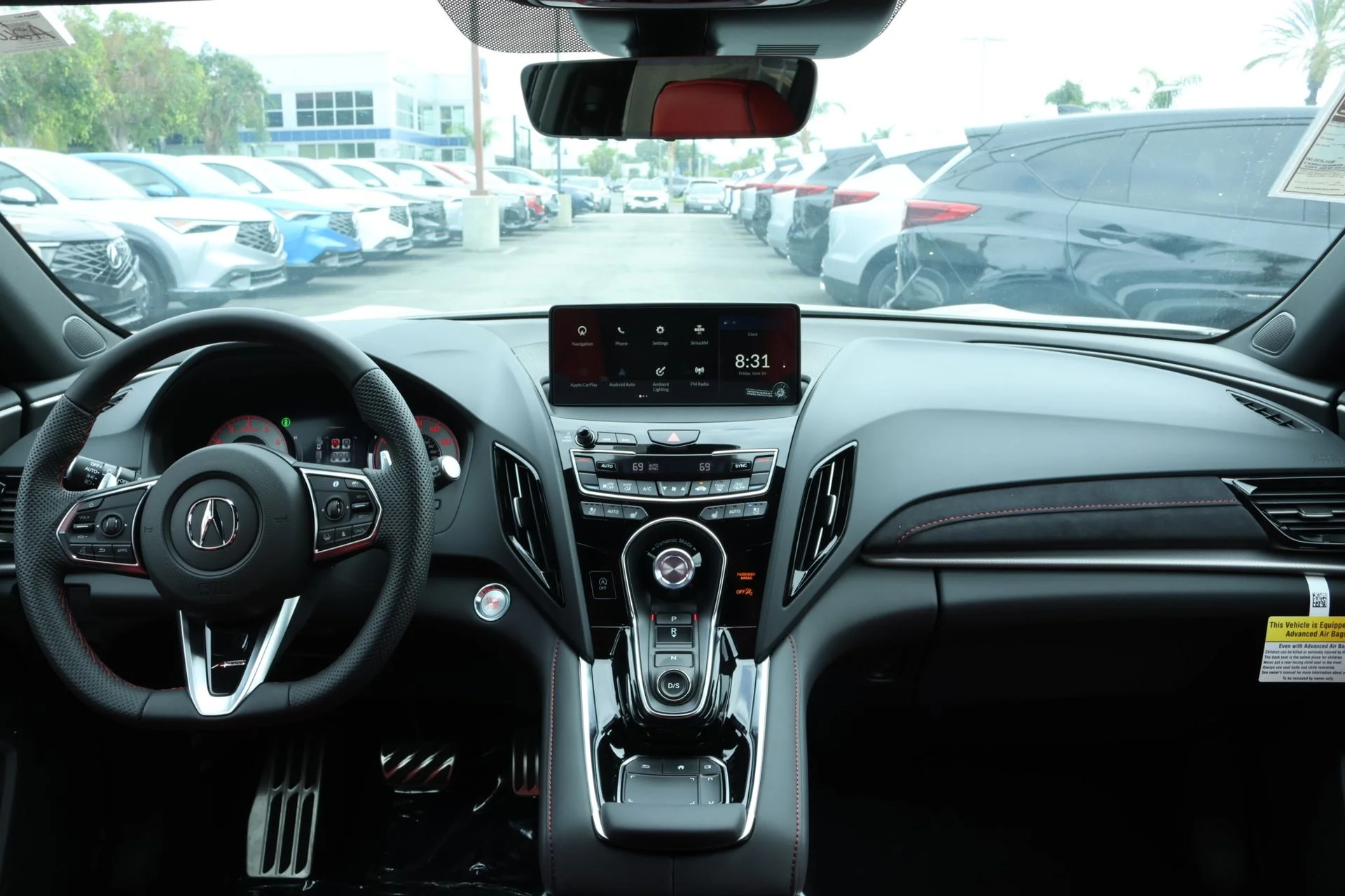 New 2026 Platinum White Pearl Acura SH-AWD A-Spec image 8