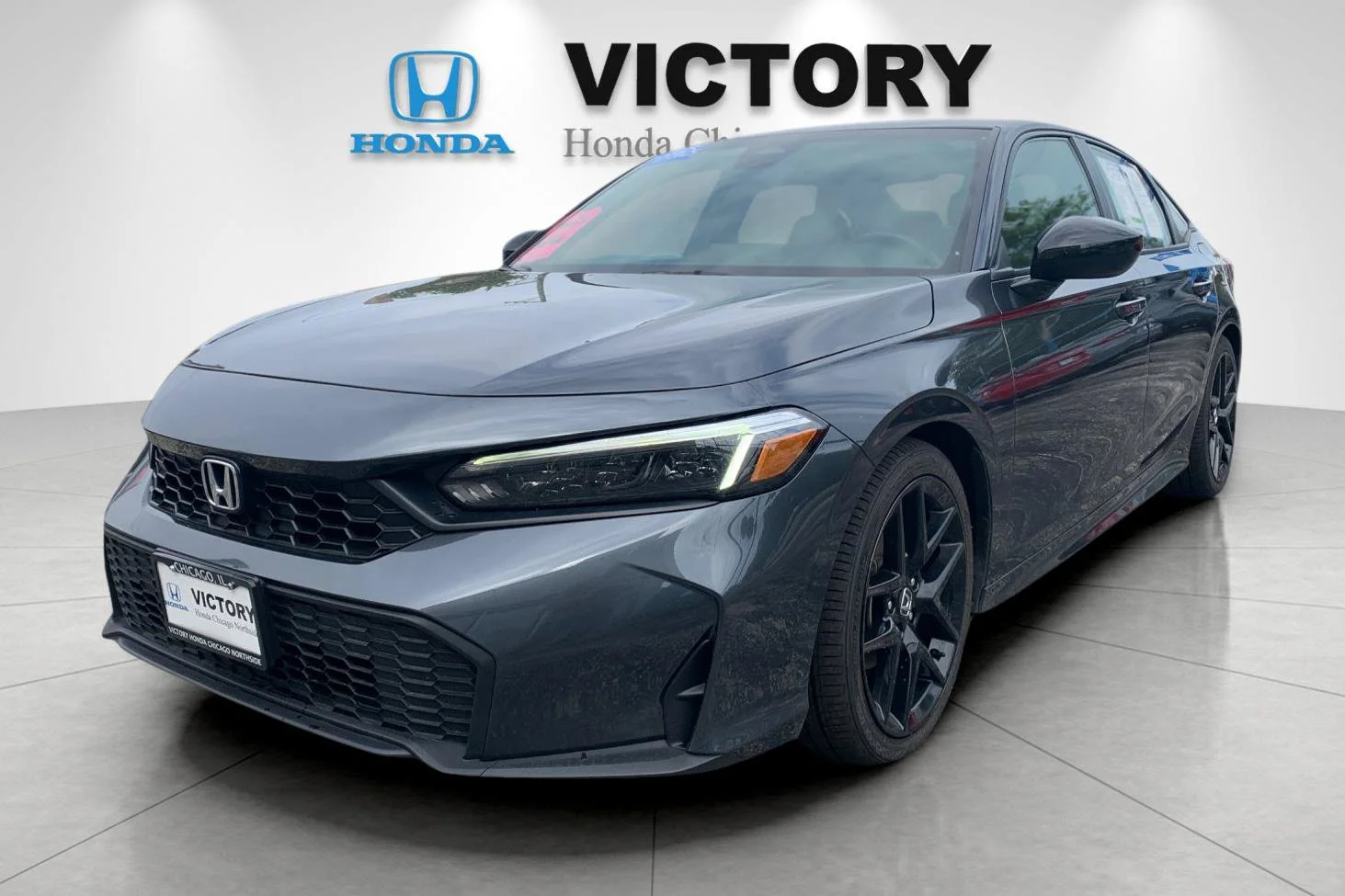 Certified Used 2025 Solar Silver Metallic Honda Sport image 7