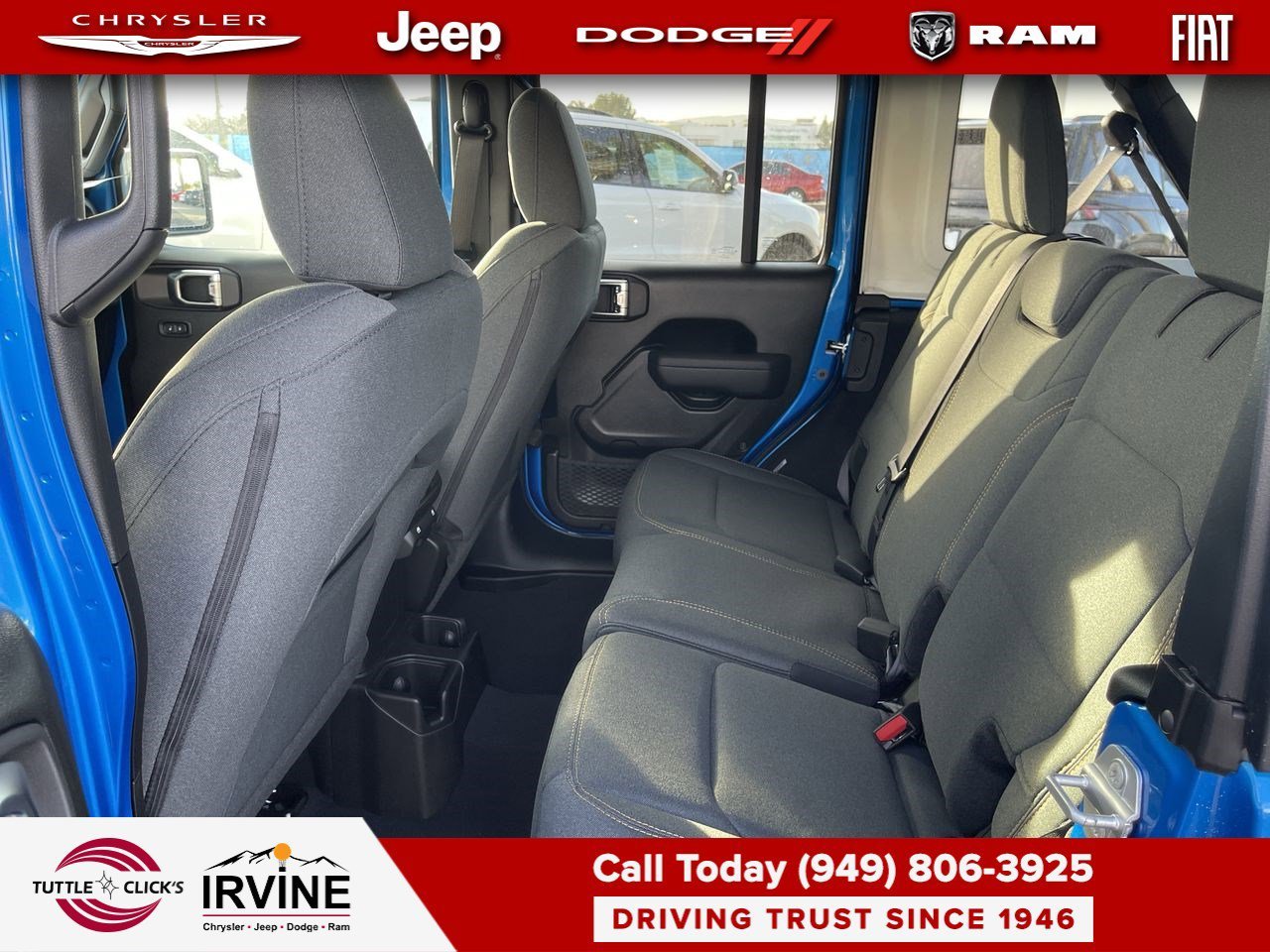New 2026 Hydro Blue Pearlcoat Jeep Sport S image 18