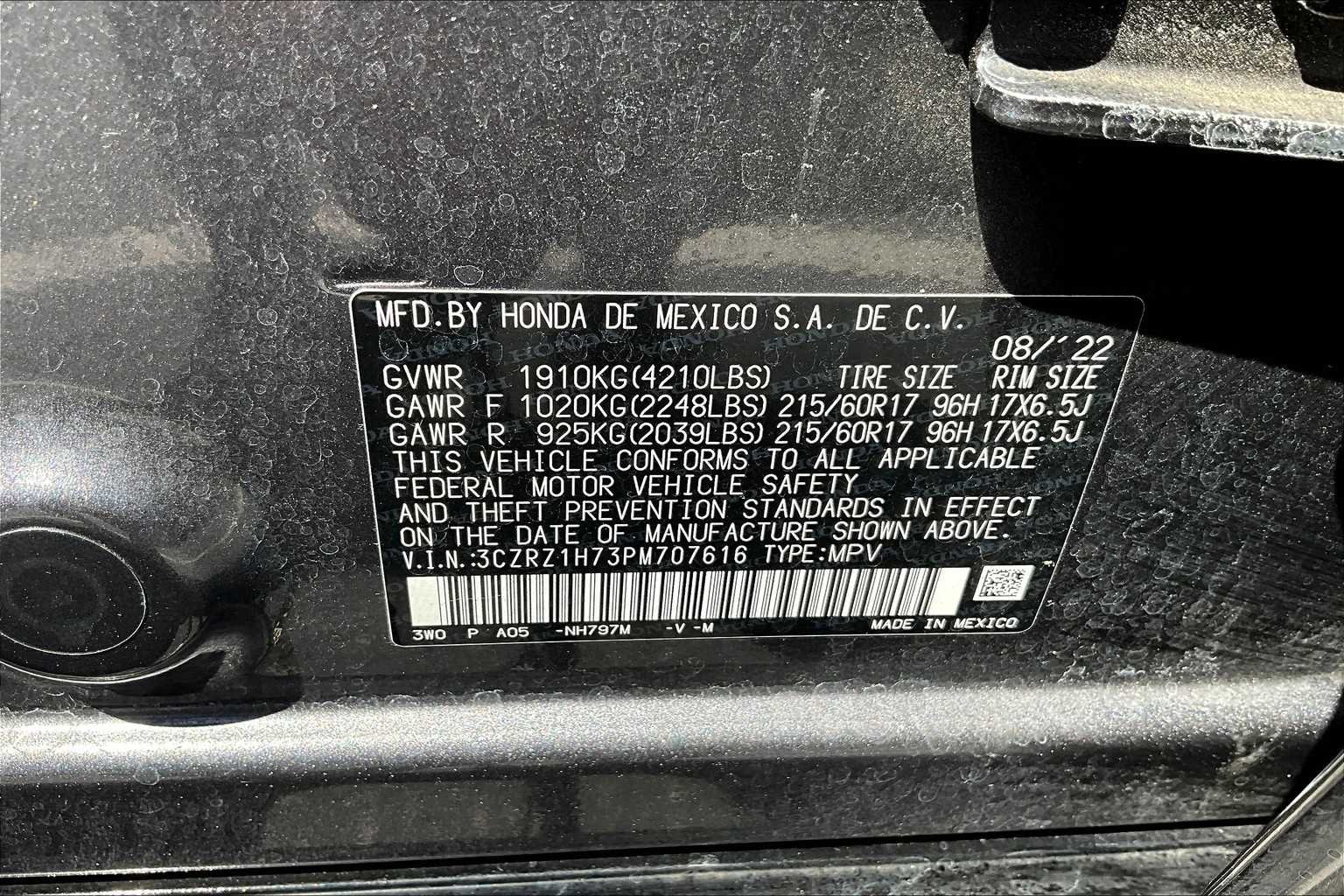 Certified Used 2023 Modern Steel Metallic Honda EX-L image 34