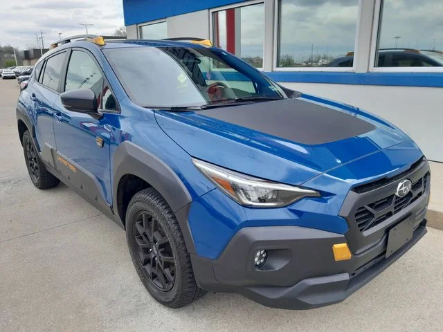 Used 2024 Blue Subaru Wilderness image 3
