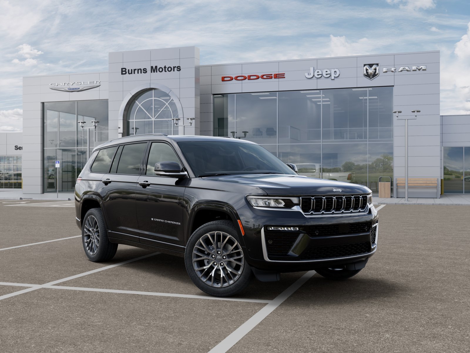 New 2026 Diamond Black Crystal Pearl-Coat Exterior Paint Jeep Summit image 31