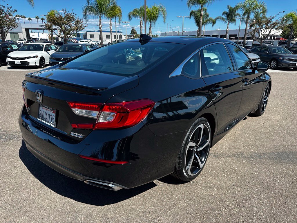 Used 2021 Black Honda Sport Special Edition image 7