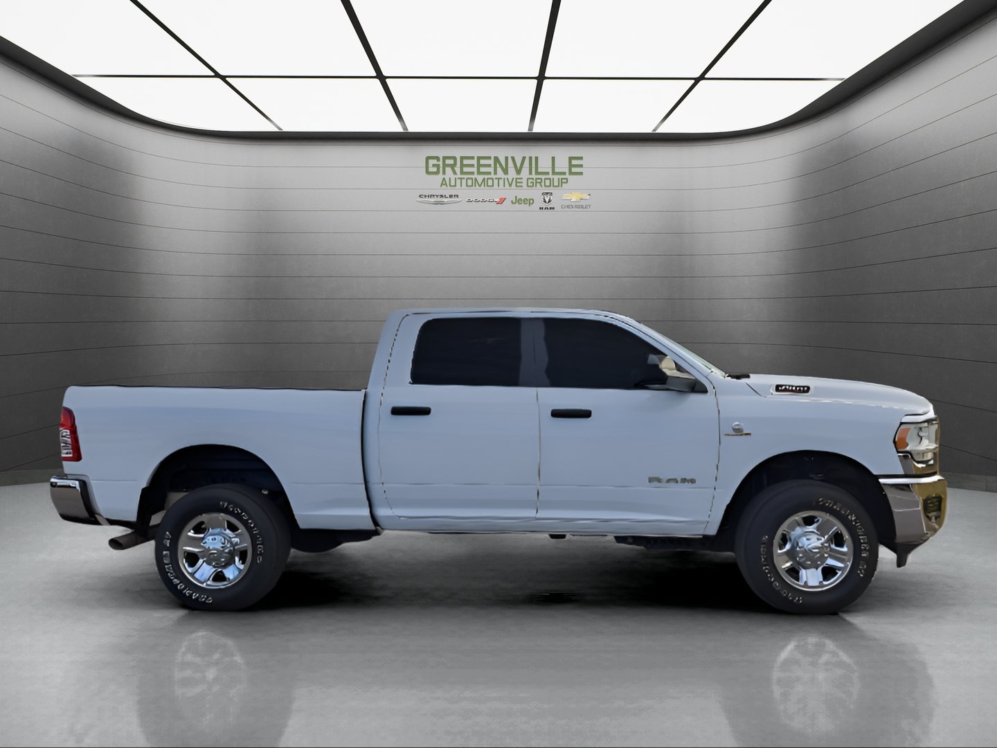 Used 2022 Bright White Clearcoat Ram Big Horn image 3