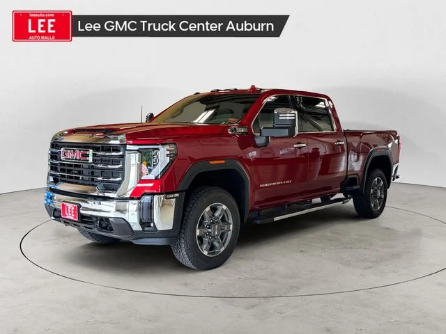 New 2026 Red GMC SLT image 1