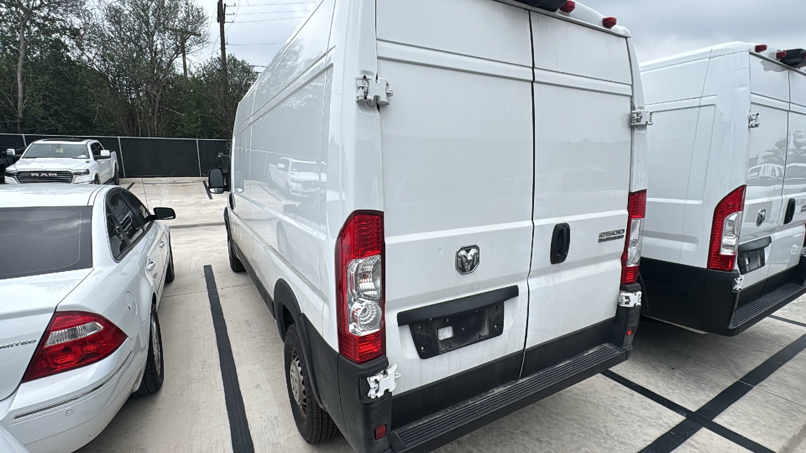 Used 2025 Bright White Clearcoat Ram Tradesman image 6