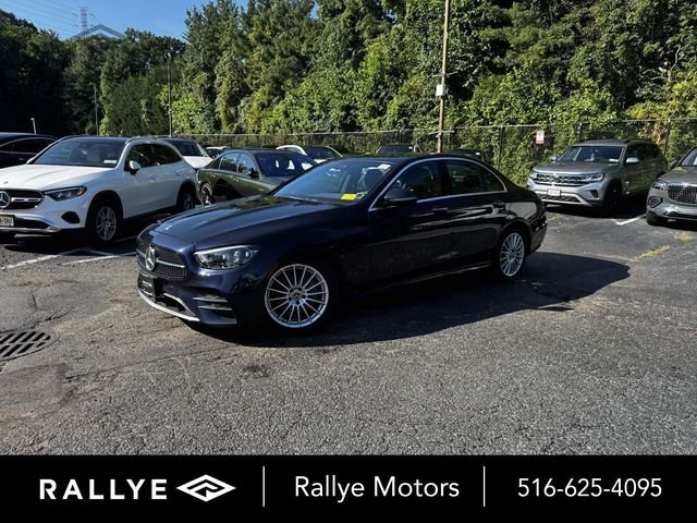 Used 2023 Blue Mercedes-Benz E 350 image 1