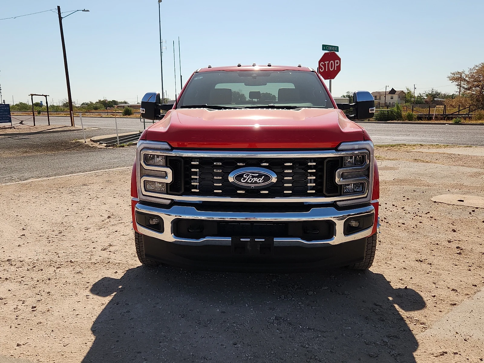 New 2027 Race Red Ford LARIAT image 2