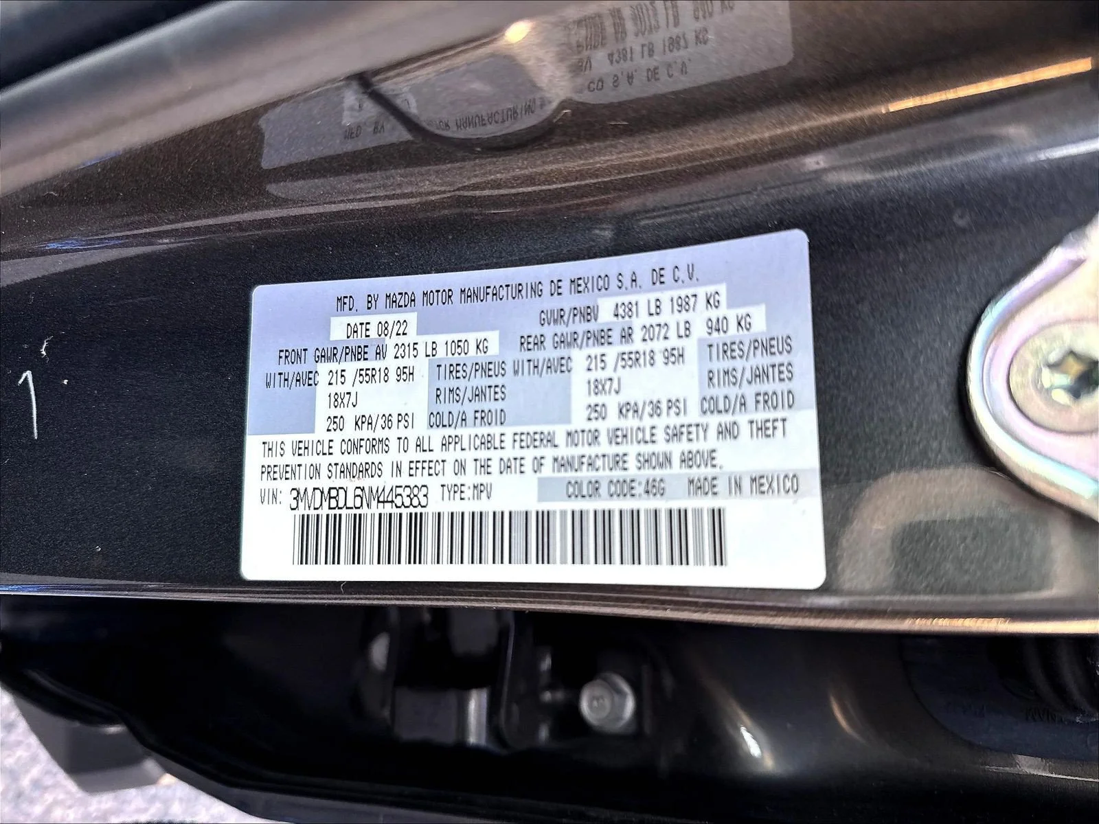 Used 2022 Machine Gray Mazda 2.5 S Premium Package image 21