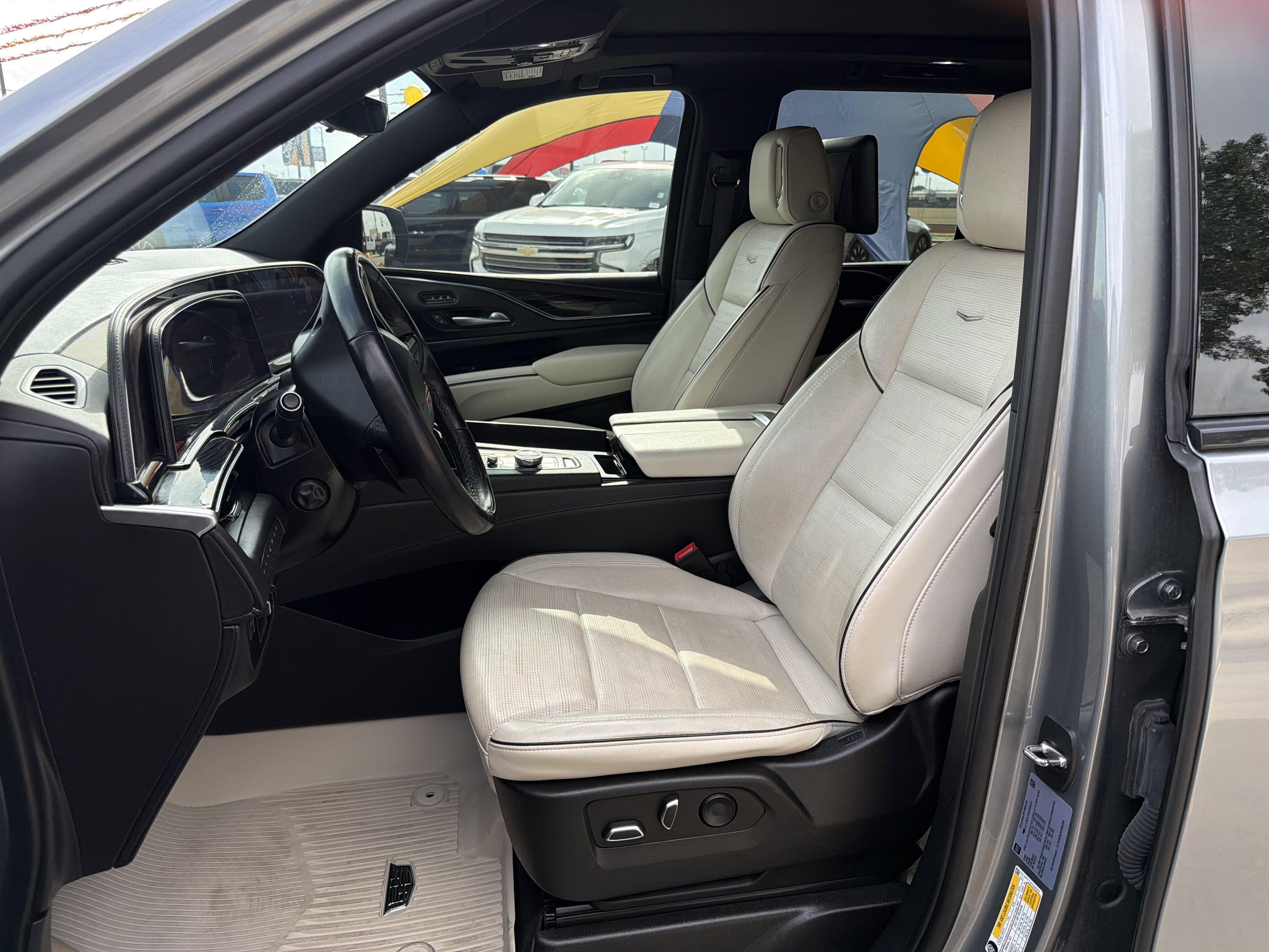 Used 2023 Argent Silver Metallic Cadillac 4WD Sport image 19
