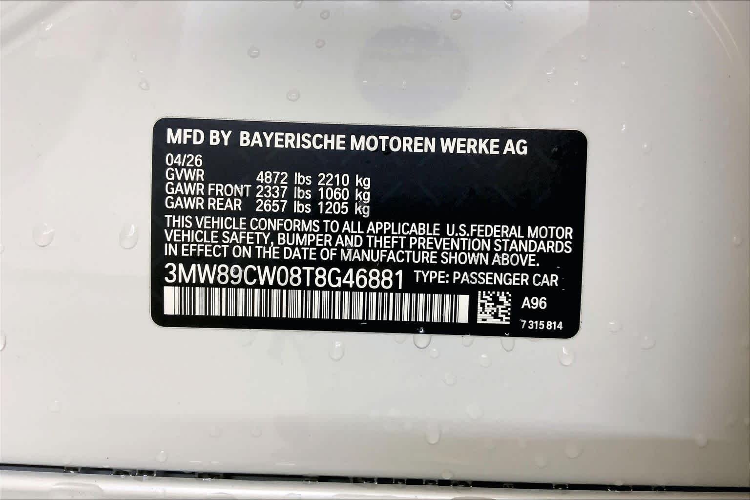 New 2026 Mineral White Metallic BMW 330i NA xDrive image 20