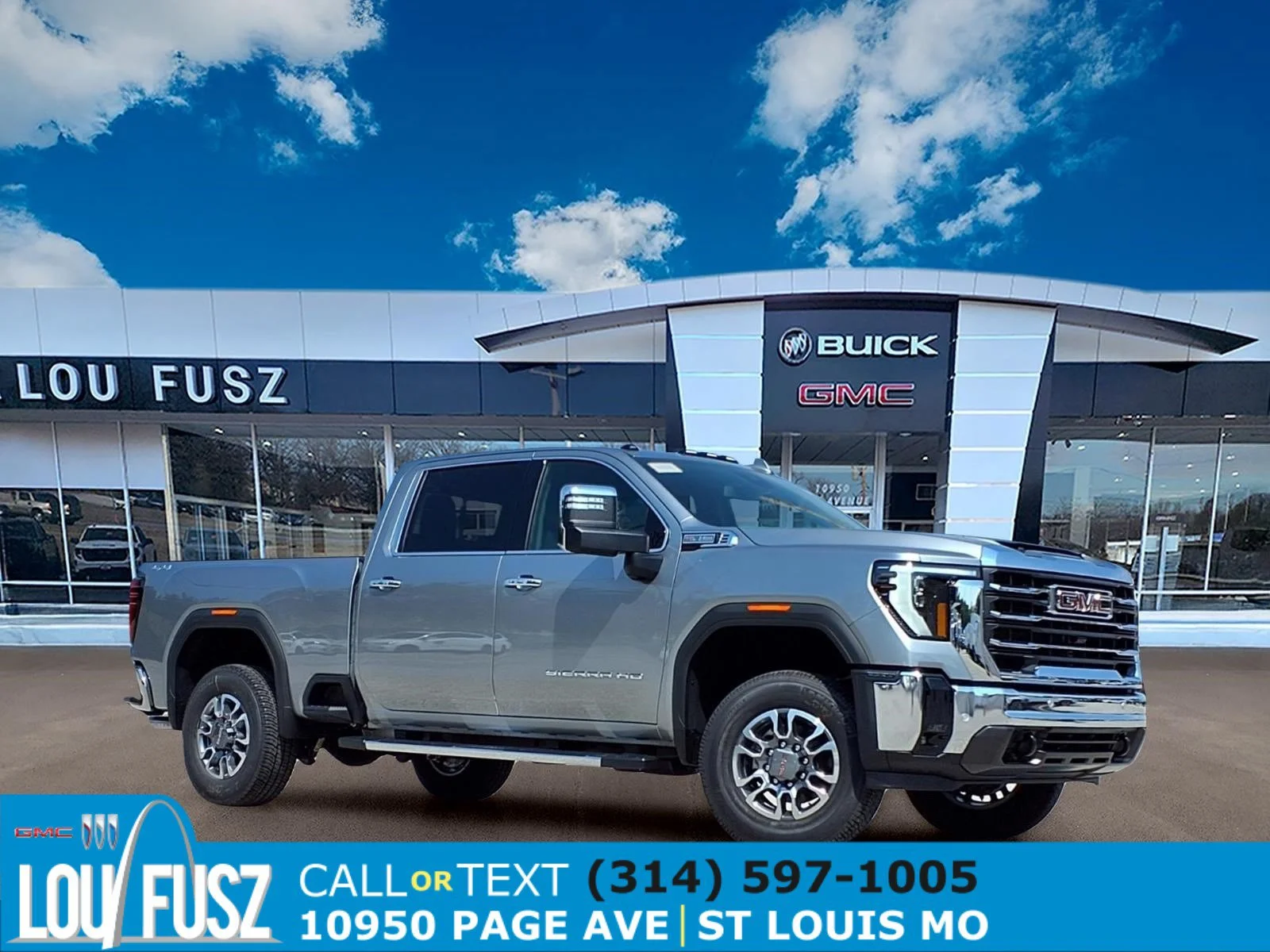 New 2026 Sterling Metallic GMC SLT image 1