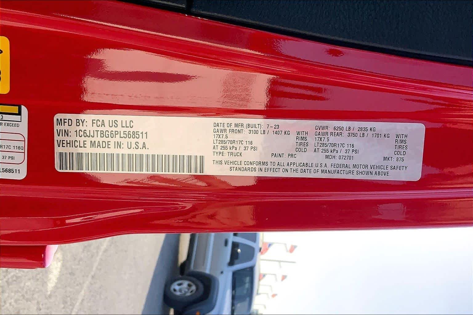 Certified Used 2023 Firecracker Red Clearcoat Jeep Rubicon image 37