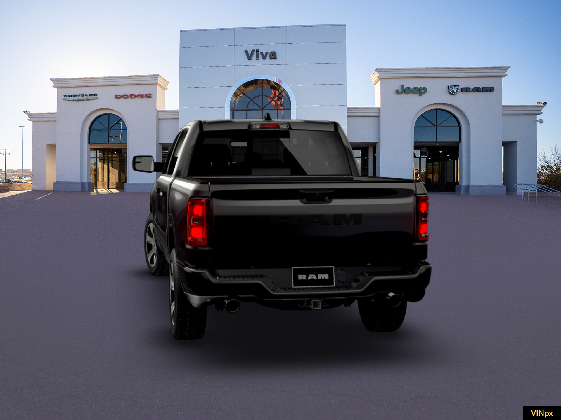 New 2026 Diamond Black Crystal Pearlcoat RAM Express image 13