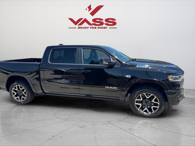 New 2026 Diamond Black Crystal Pearl-Coat Exterior Paint RAM LARAMIE image 3