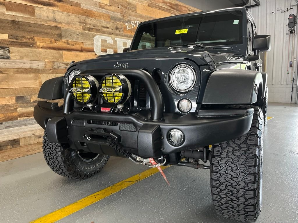 Used 2017 Rhino Clearcoat Jeep Unlimited Rubicon image 10