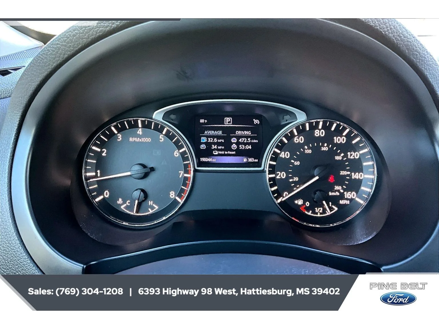 Used 2017 Super Black Nissan 2.5 S image 14