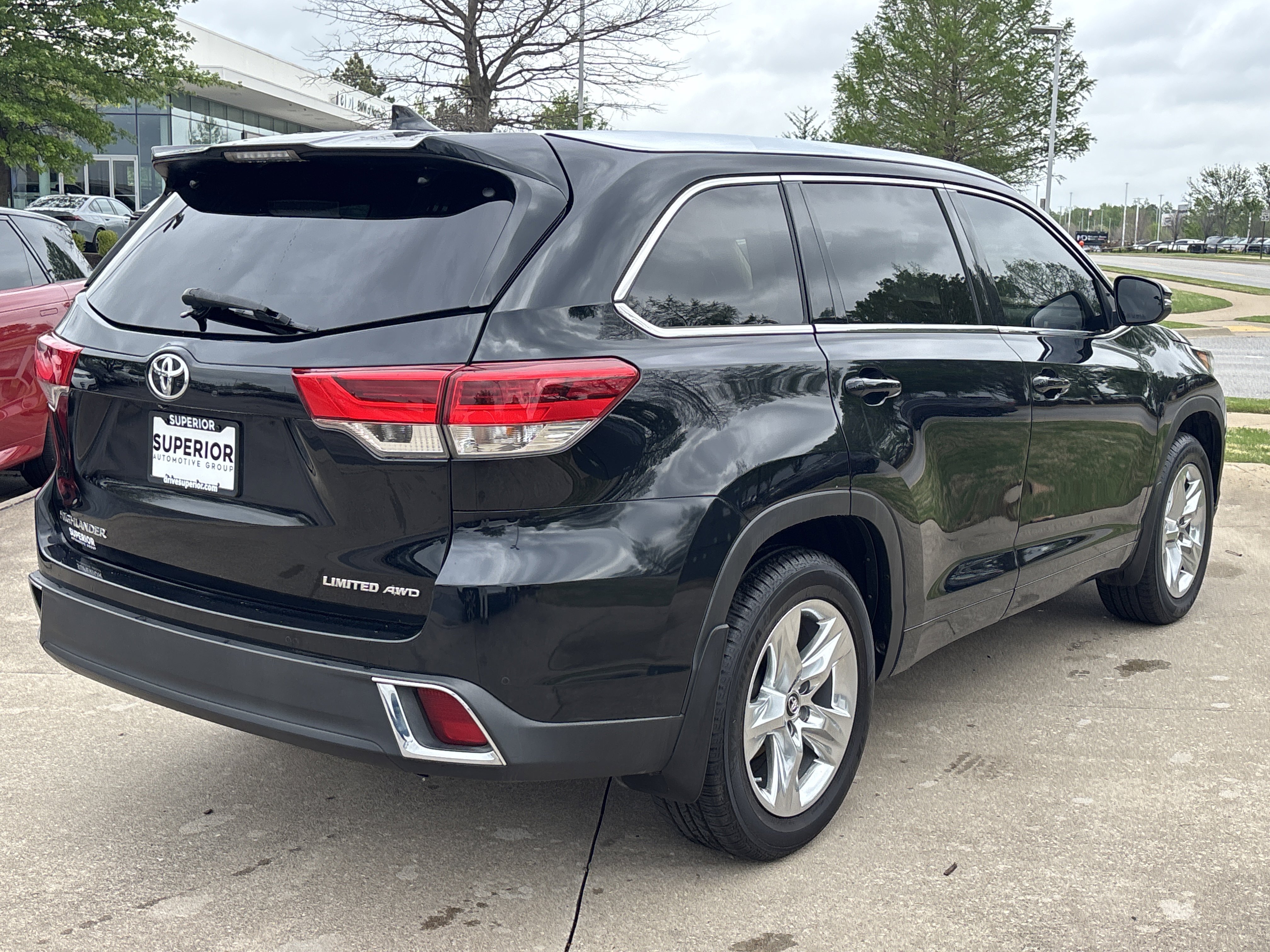 Used 2018 Midnight Black Metallic Toyota Limited AWD image 3