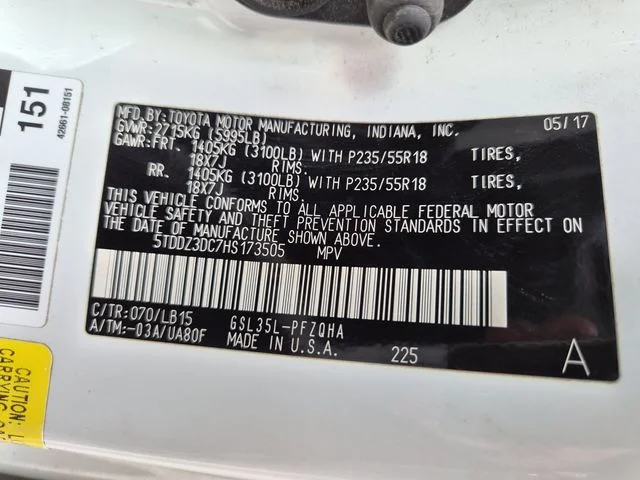 Used 2017 White Toyota Limited Premium image 25