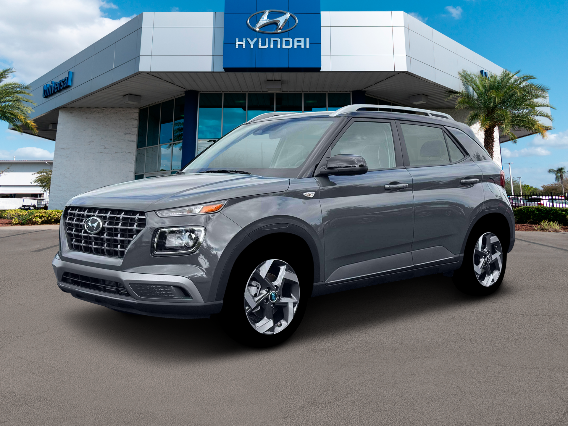 New 2026 Gray Hyundai SEL w/Two-Tone Roof image 2