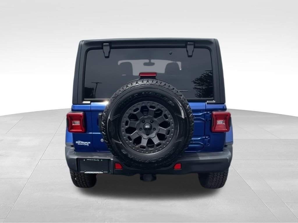 Used 2019 Blue Jeep Unlimited Rubicon image 8