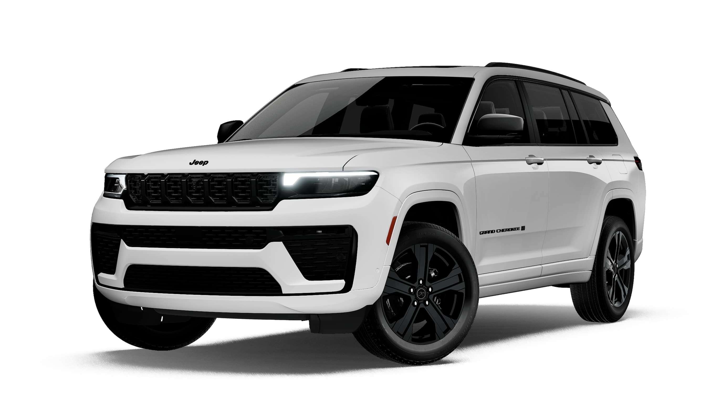 New 2027 Bright White Clear-Coat Paint Jeep Limited image 1