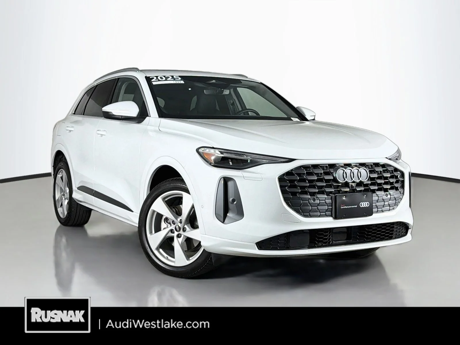 Certified Used 2025 White Audi 2.0T Premium Plus image 1