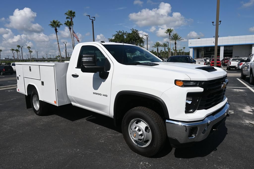 New 2025 Summit White Chevrolet Work Truck image 7