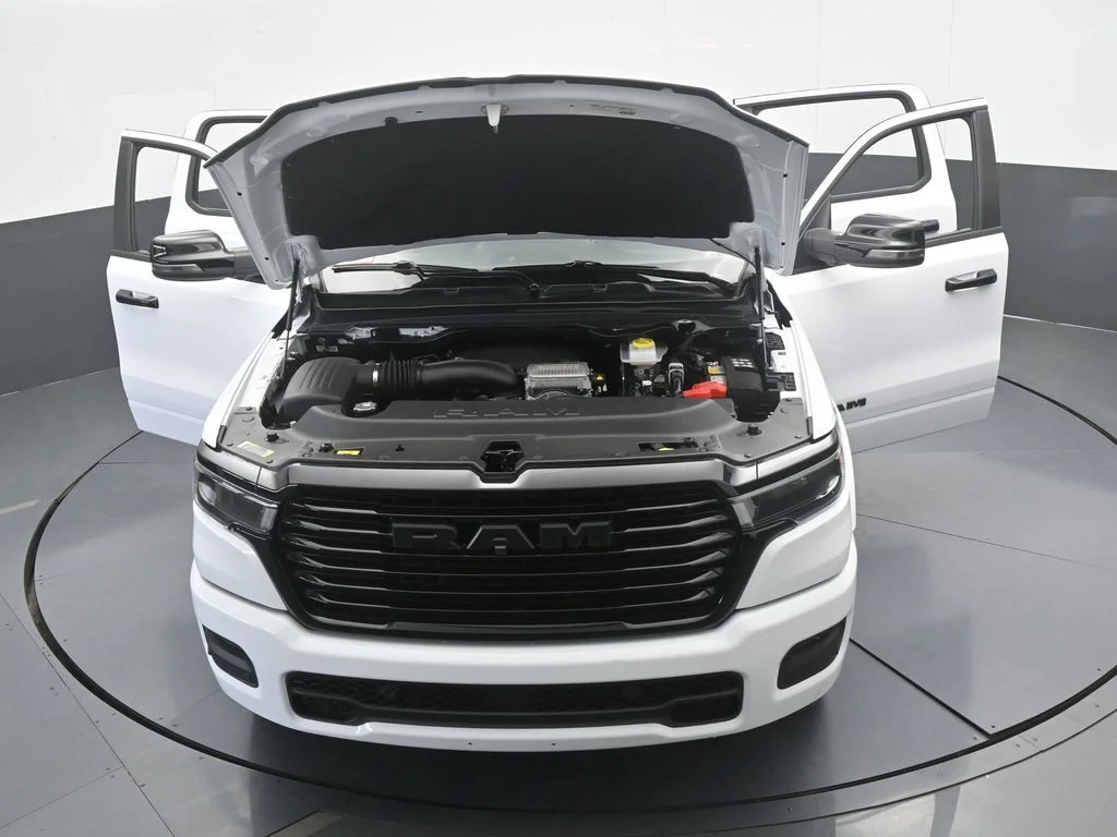 Used 2026 Bright White Clearcoat Ram Laramie image 76