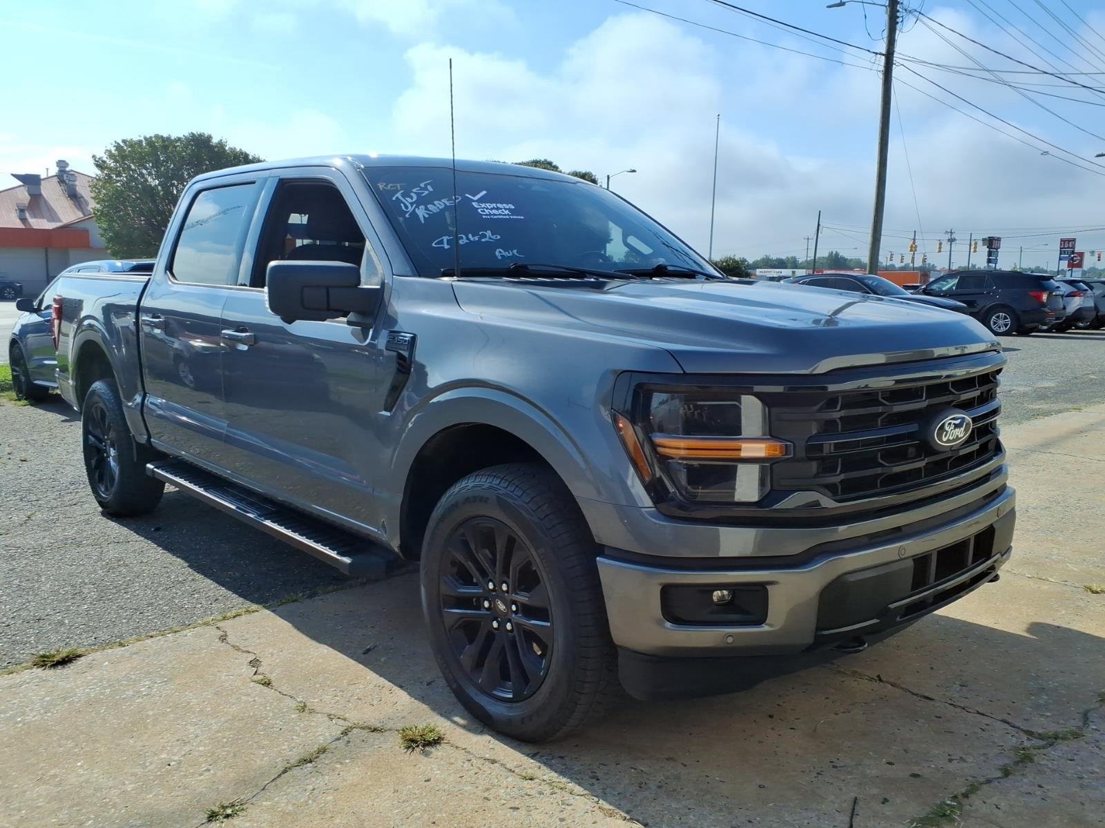 Used 2024 Carbonized Gray Metallic Ford XLT image 3