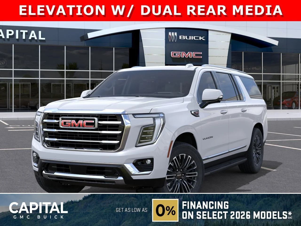 New 2026 Summit White GMC Elevation image 1