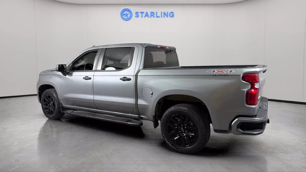 Certified Used 2023 STERLING GRAY METALLIC Chevrolet Custom image 4