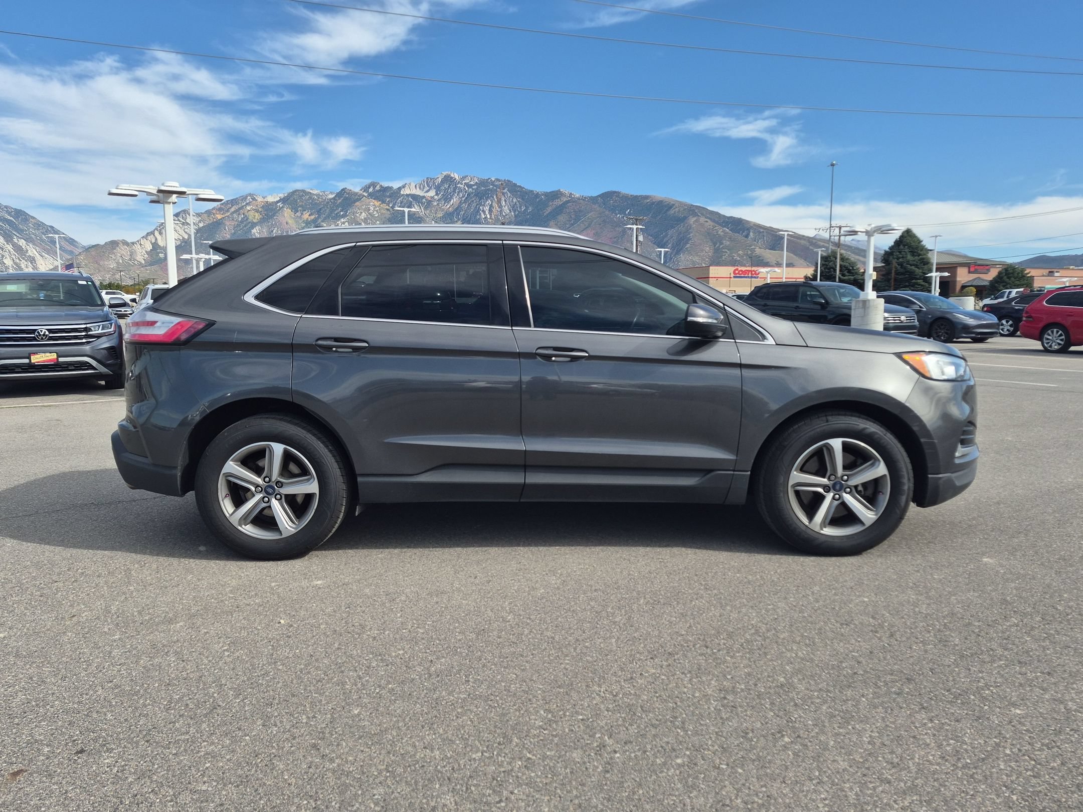 Used 2019 Ford Edge SEL with VIN 2FMPK4J96KBB33064 for sale in South Jordan, UT