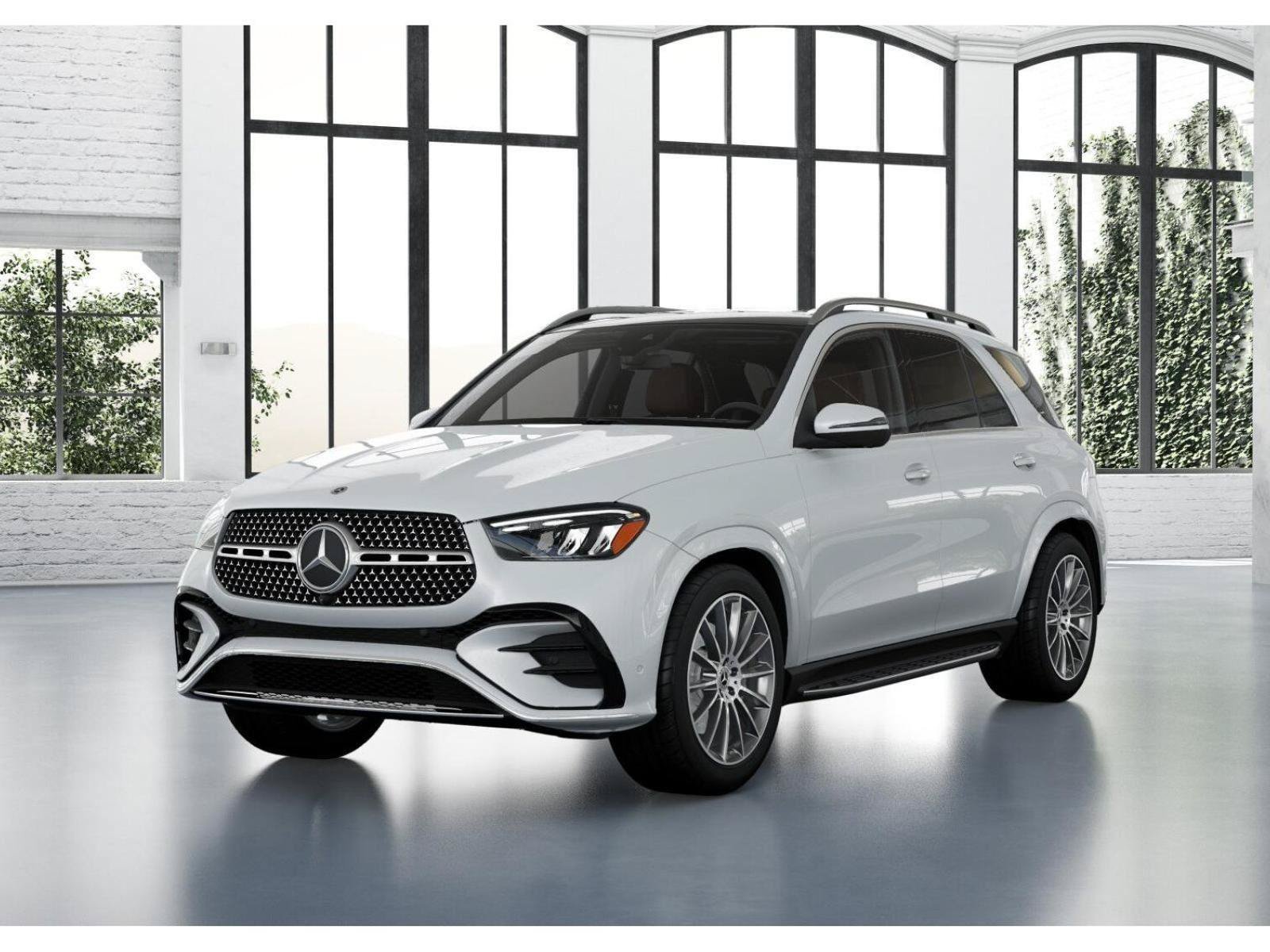 New 2026 MANUFAKTUR Moonlight White Metallic Mercedes-Benz GLE 350 image 40