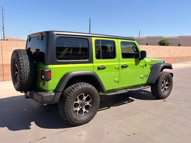 Used 2019 Green Jeep Unlimited Rubicon image 5