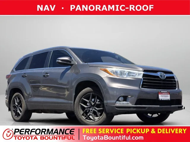 2016 Toyota Highlander Limited Platinum V6