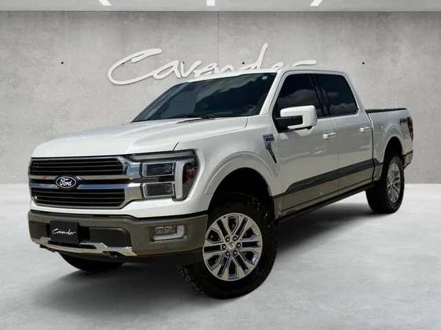 Certified Used 2025 White Ford King Ranch image 1