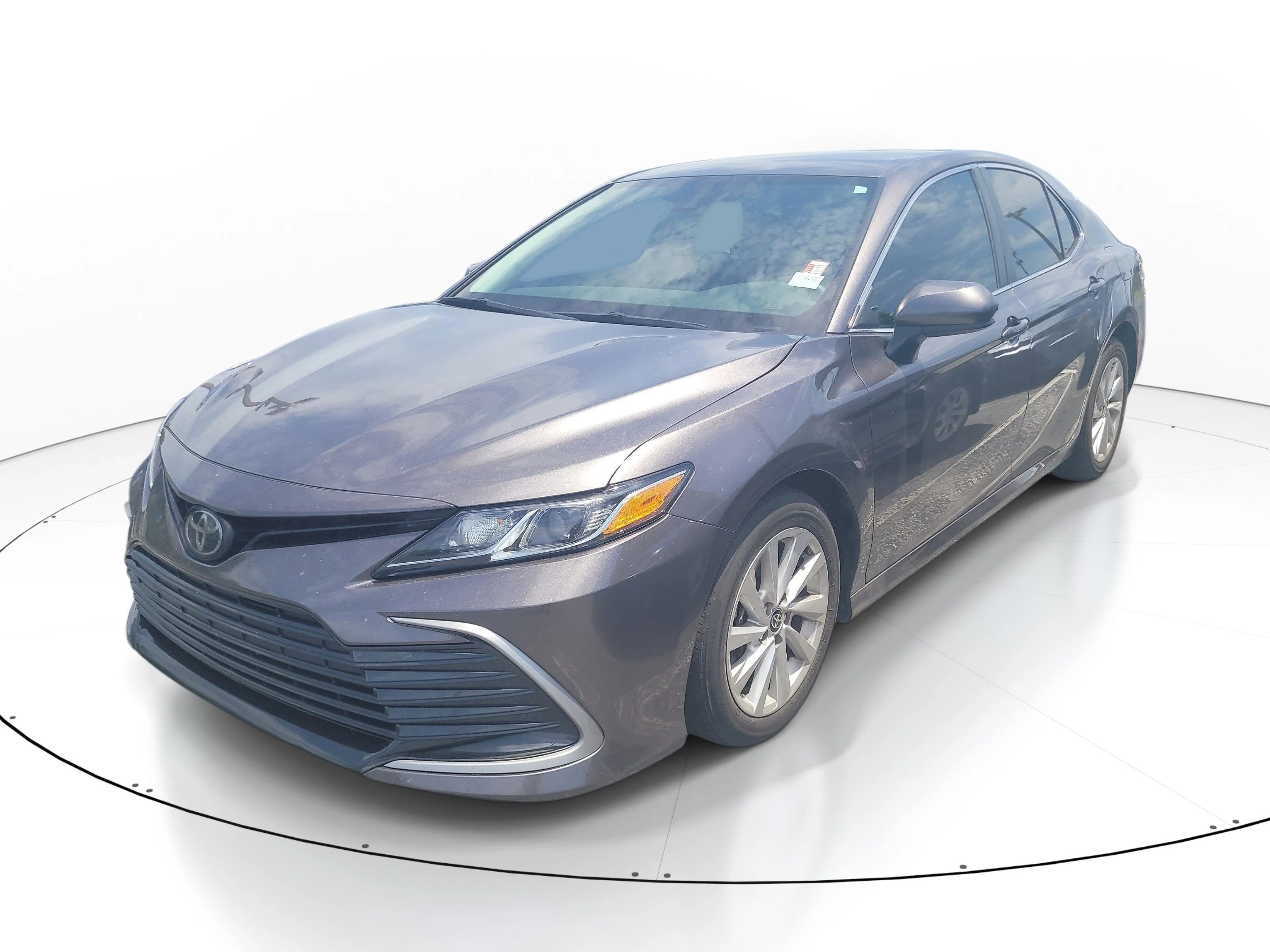 Used 2023 Predawn Gray Mica Toyota LE image 3