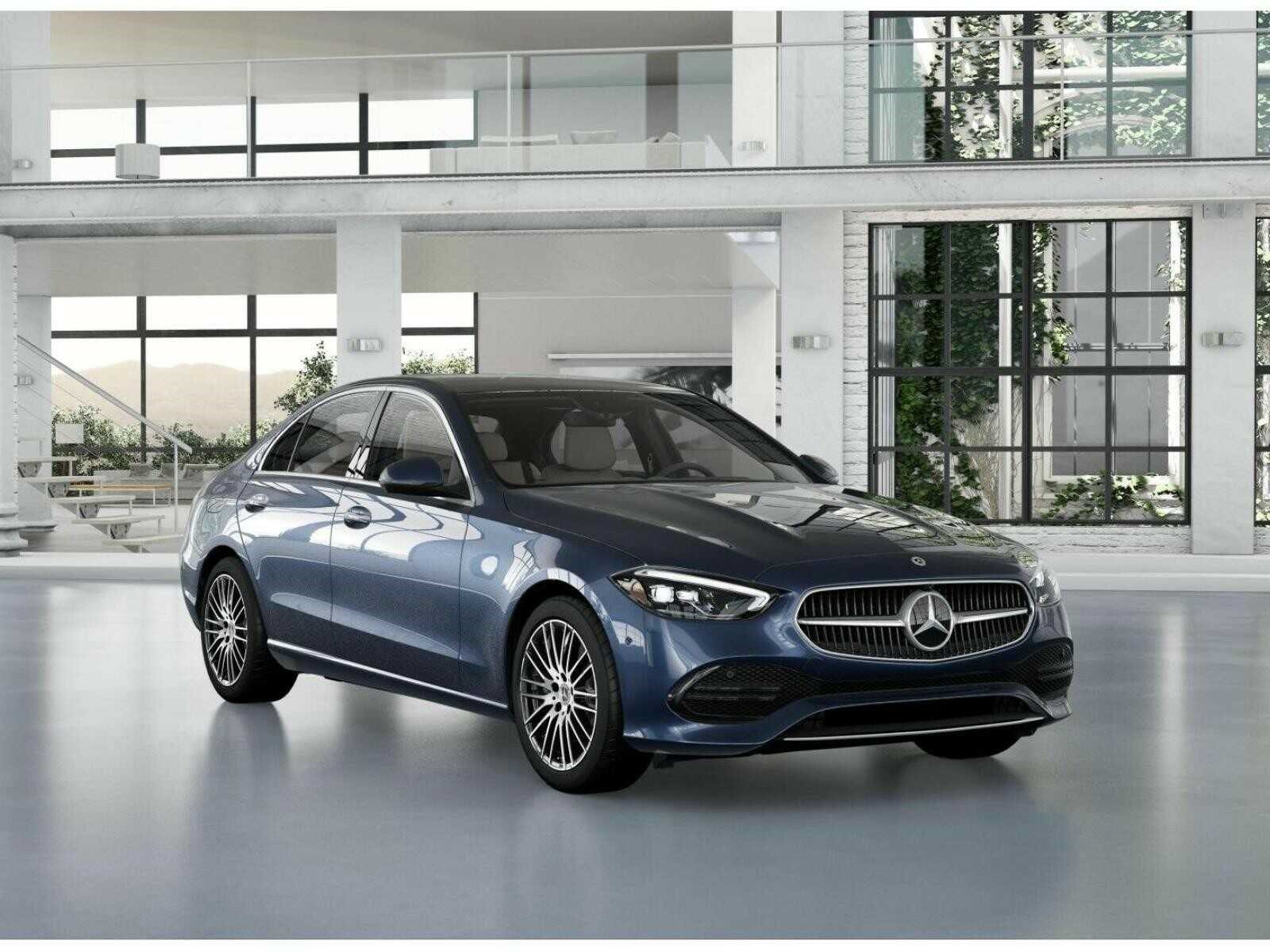 New 2026 Twilight Blue Metallic Mercedes-Benz C 300 4D Sedan image 11