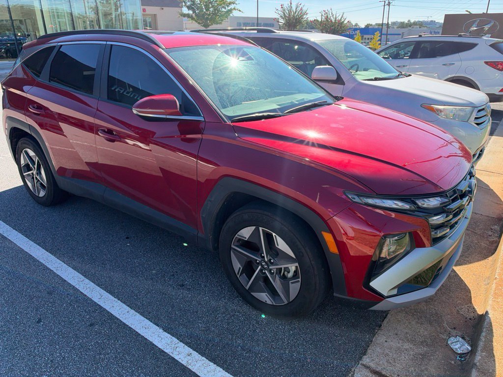 Certified Used 2025 Ultimate Red Hyundai SEL Convenience image 2