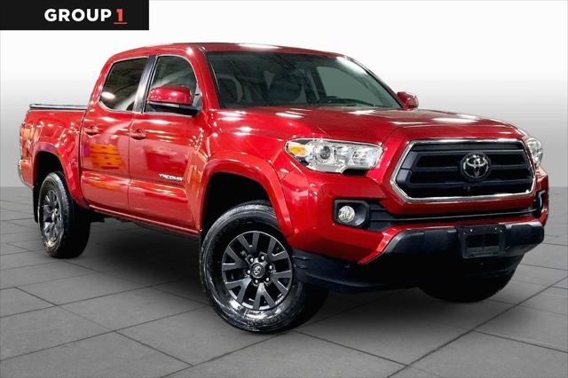 Certified Used 2021 BARCELONA RED MET. Toyota  image 3