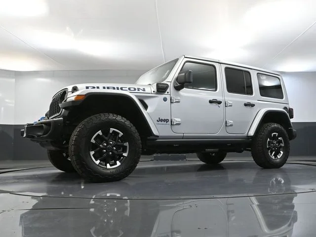 Certified Used 2024 Silver Jeep Rubicon 4xe image 56
