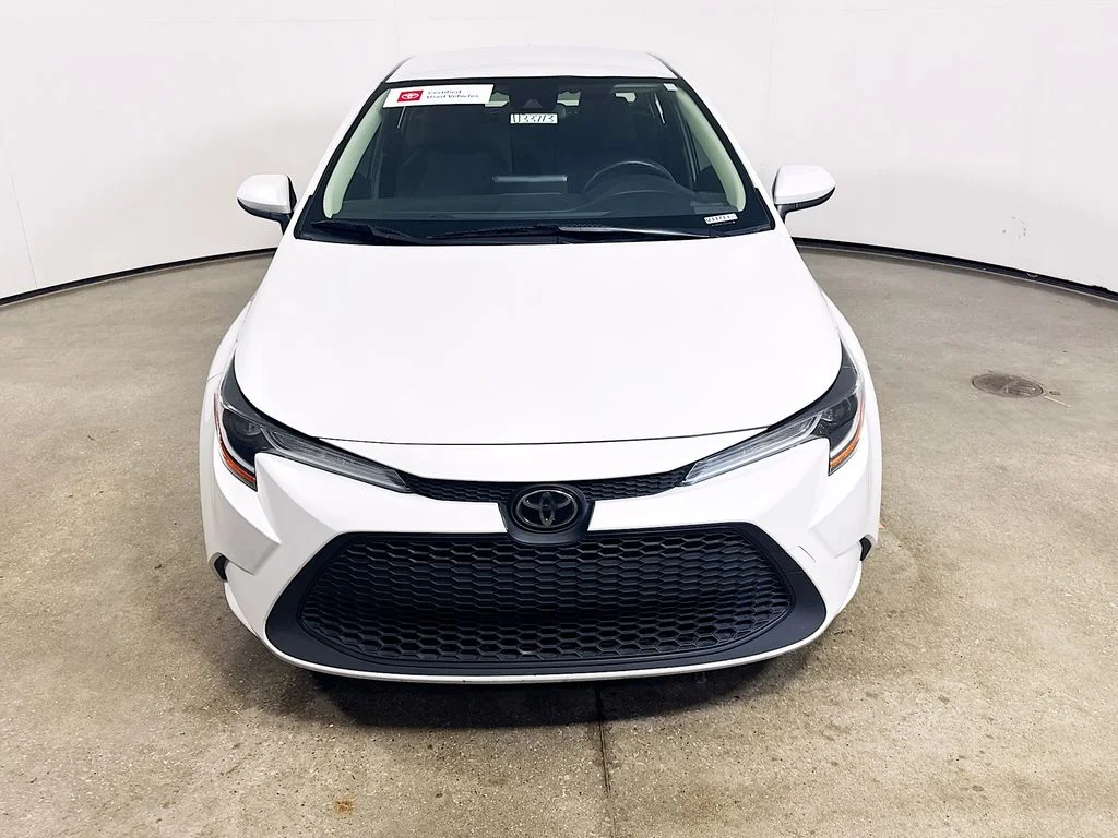 Certified Used 2022 Wind Chill Pearl Toyota LE image 2