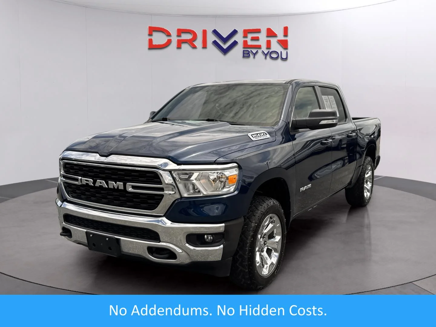 Used 2022 Patriot Blue Pearlcoat Ram Big Horn image 1
