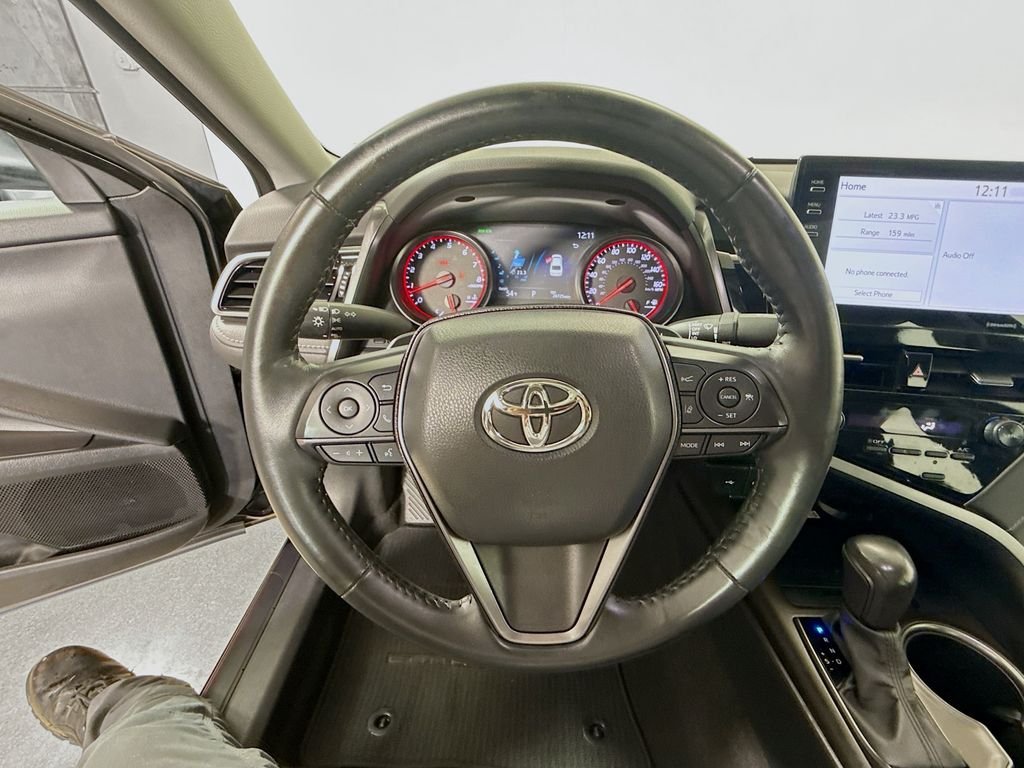 Used 2023 Midnight Black Metallic Toyota XSE image 11