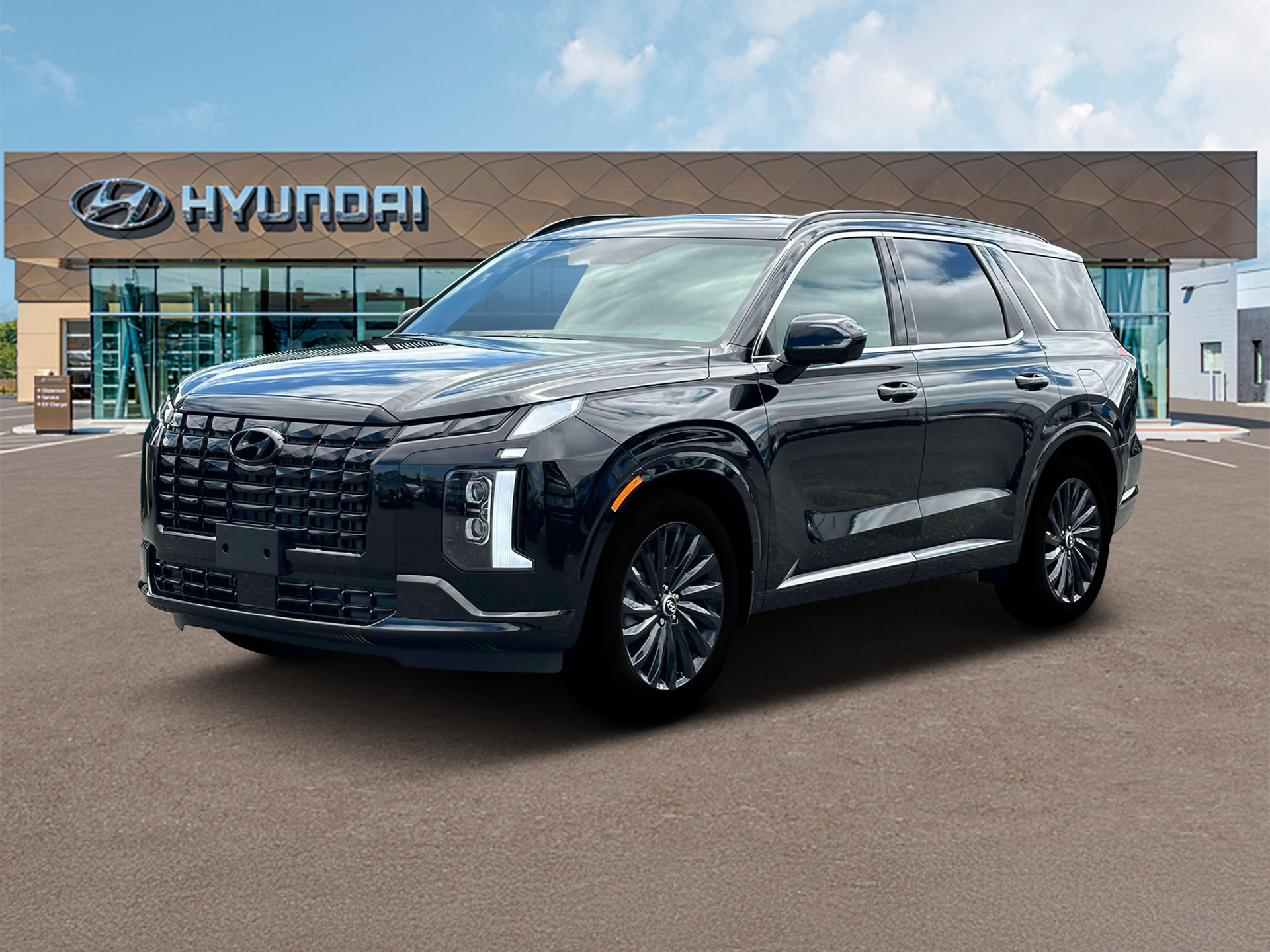 New 2025 Black Hyundai Calligraphy Night Edition AWD image 1
