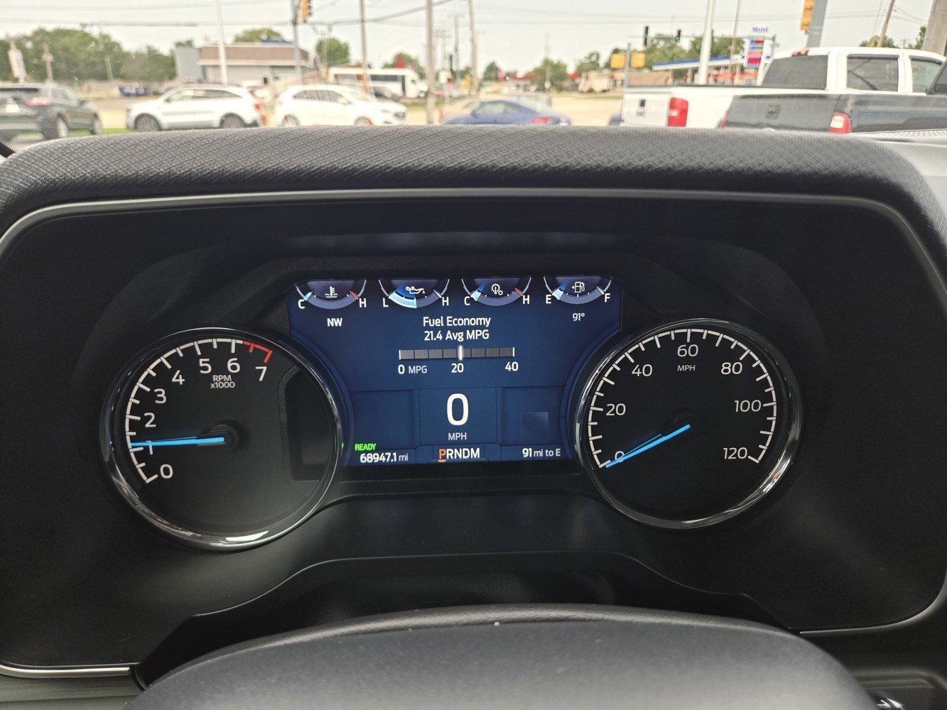Used 2022 Antimatter Blue Metallic Ford XLT image 23