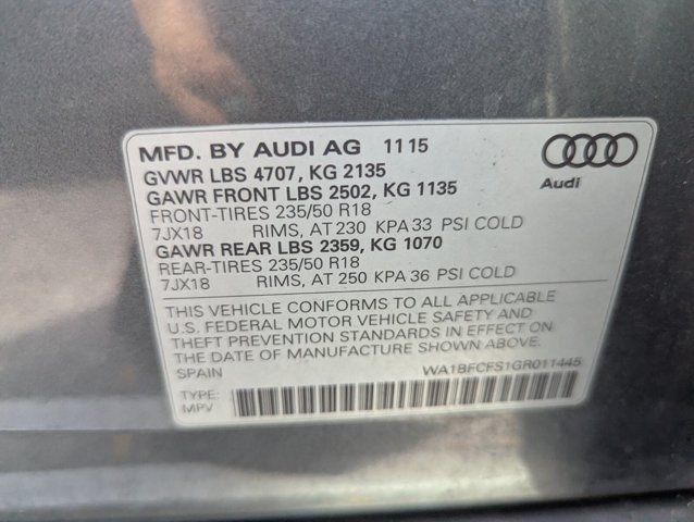 Used 2016  Audi 2.0T Premium Plus image 22