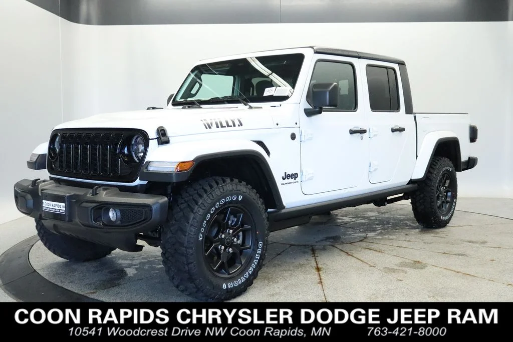 New 2026 Bright White Clearcoat Jeep Willys image 1