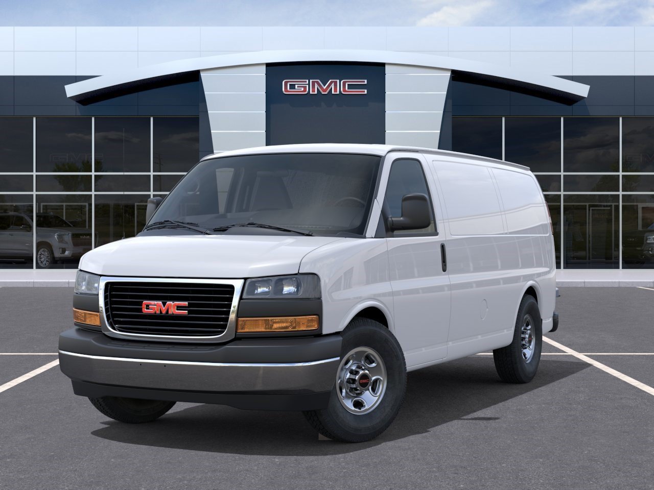 New 2026 Summit White GMC Work Van image 6